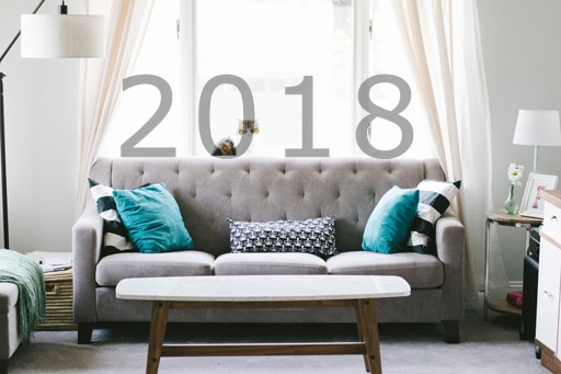 bonnes resolutions deco 2018