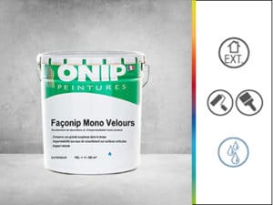 peinture façade façonip mono velours