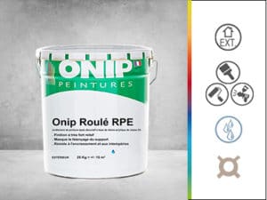 revêtement peinture décoratif onip roulé RPE