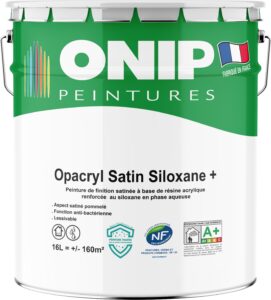 peinture opacryl satin siloxane