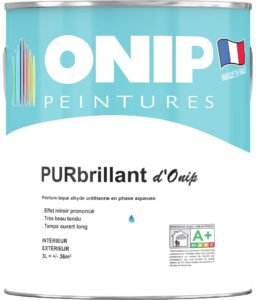 peinture de finition pur brillant d'onip