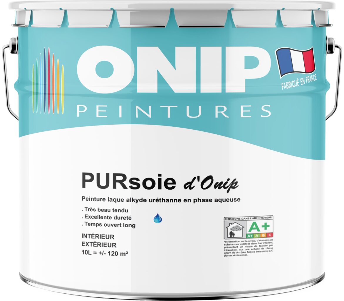 peinture de finition pur soie d'onip