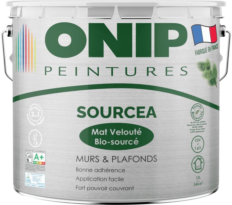 sourcea peinture biosourcée mate veloutée